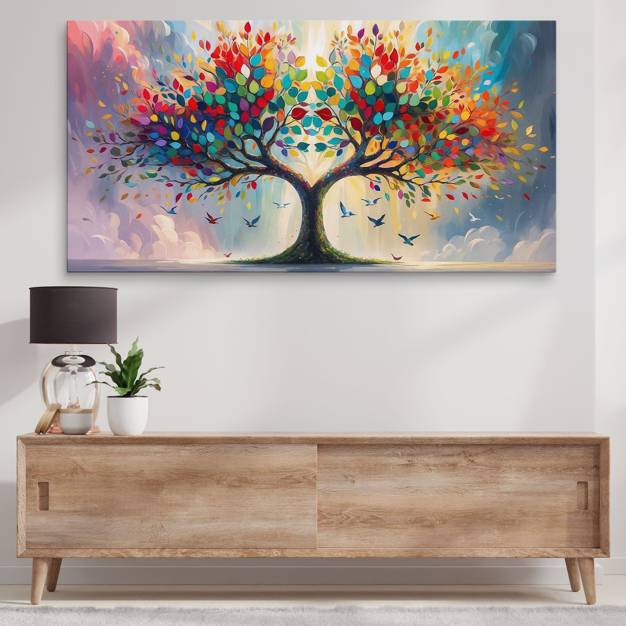 Panoramic Tree of Life Artwork