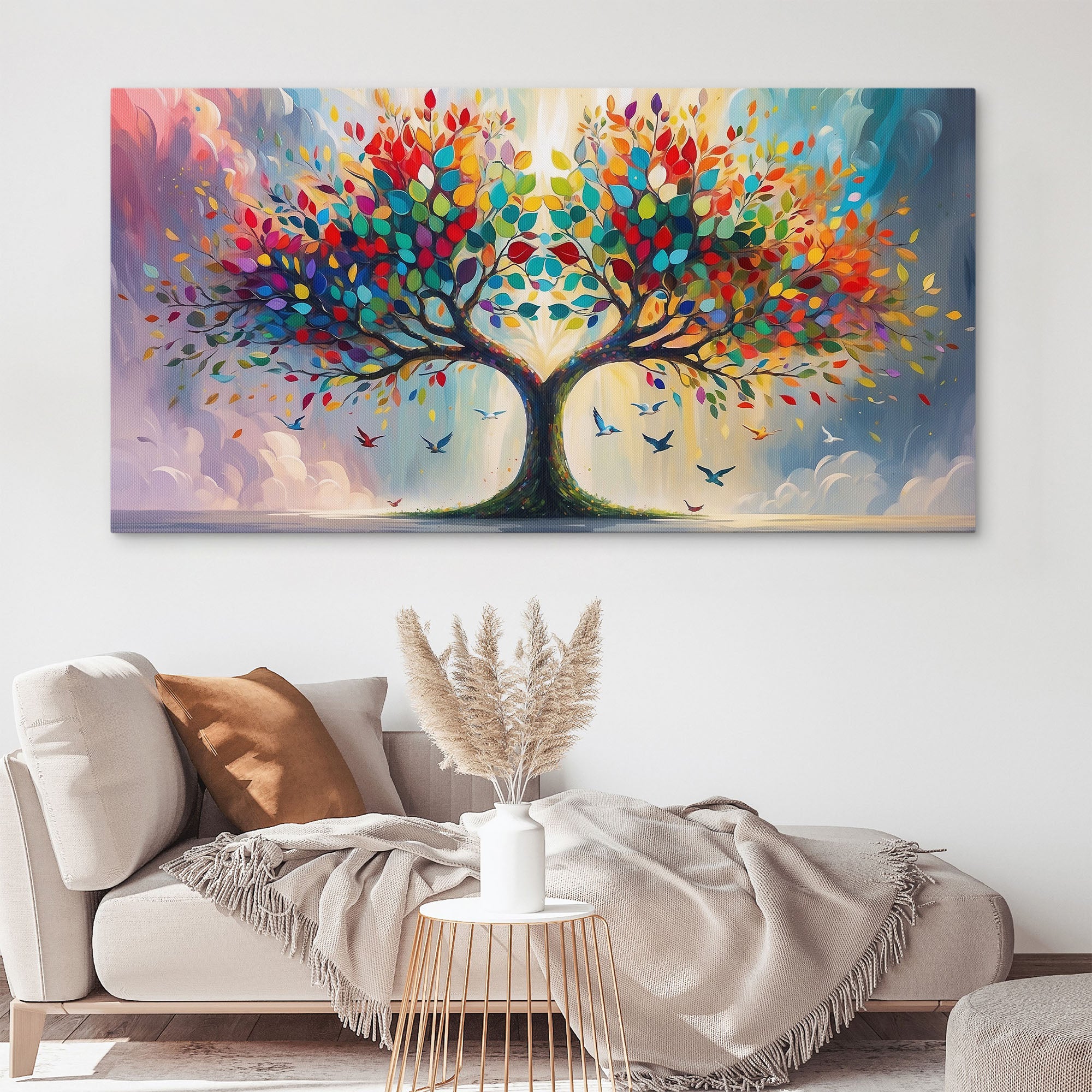 Panoramic Tree of Life Artwork