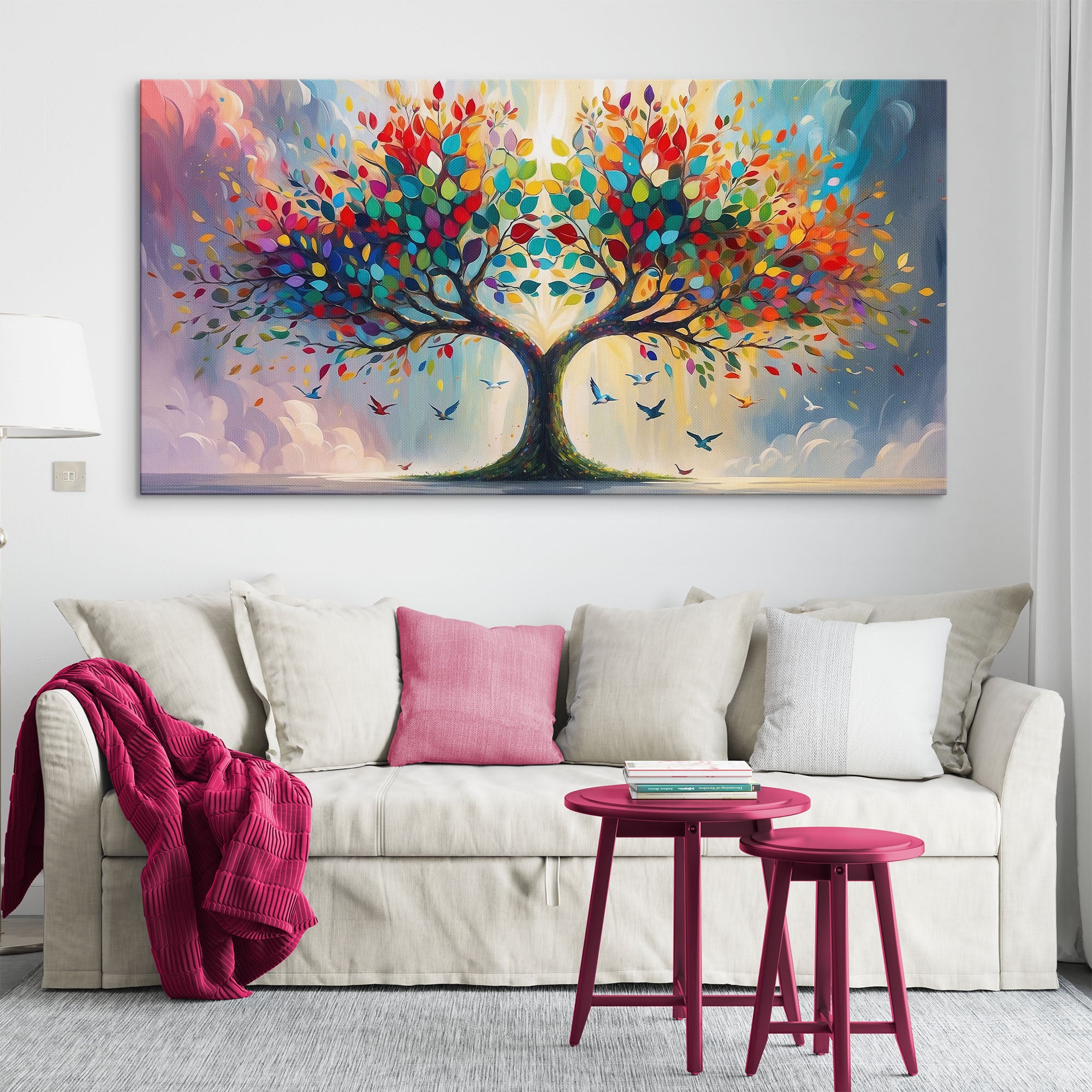 Panoramic Tree of Life Artwork