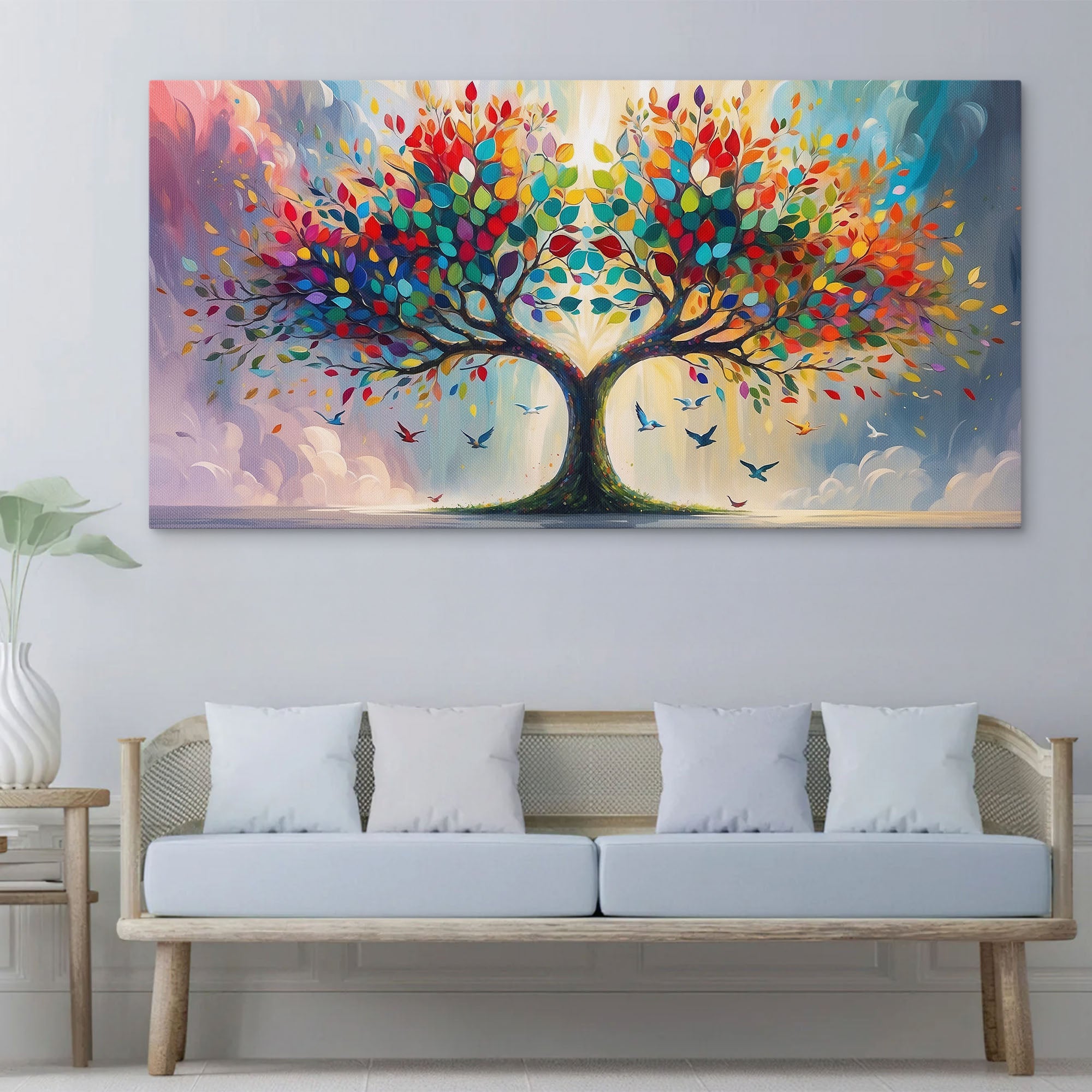 Panoramic Tree of Life Artwork