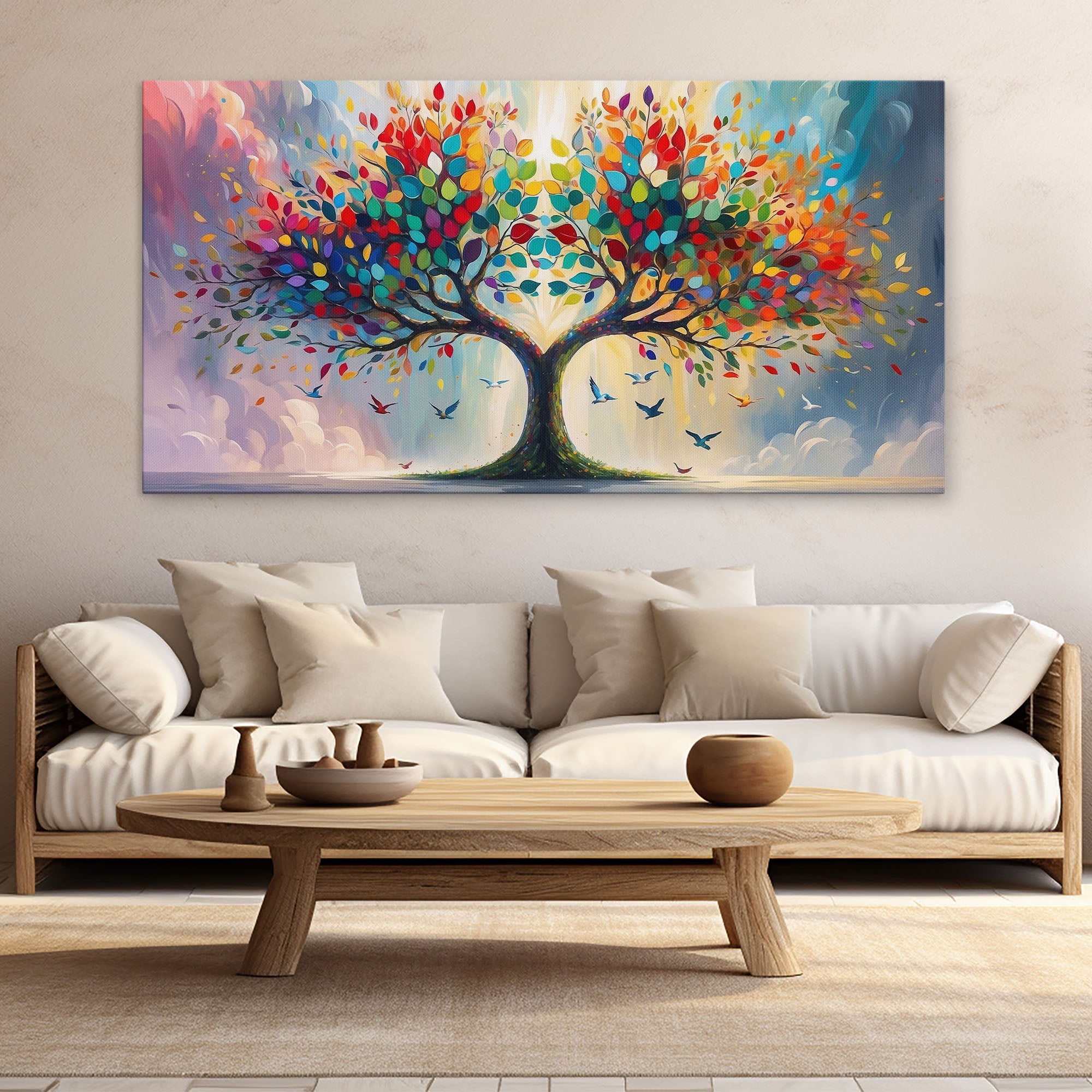 Panoramic Tree of Life Artwork