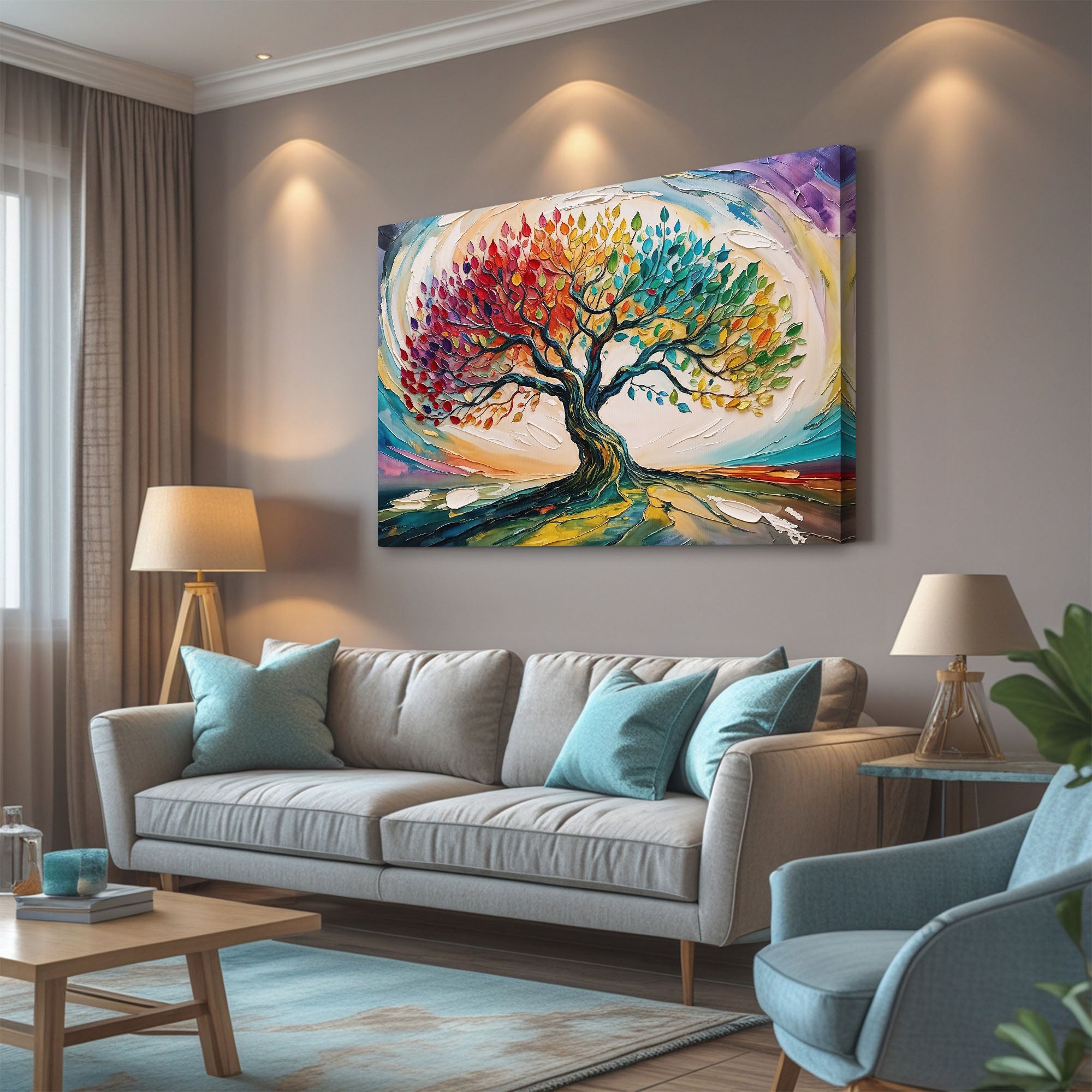 Healing & Aura-Inspired Spiritual Wall Art